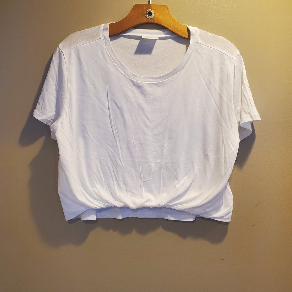 White Crop Top